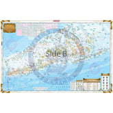 Key West and Lower Keys Lobster Inshore Fish and Dive Chart 110F
